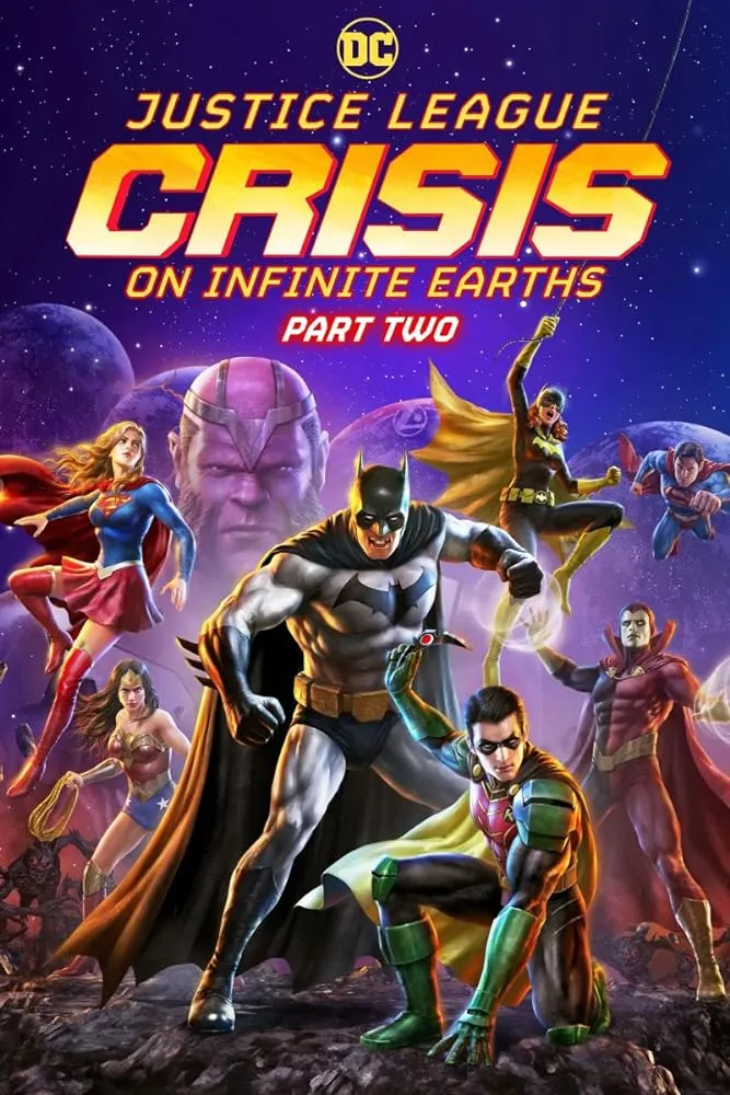 دانلود انیمیشن لیگ عدالت Justice League: Crisis on Infinite Earths – Part Two 2024