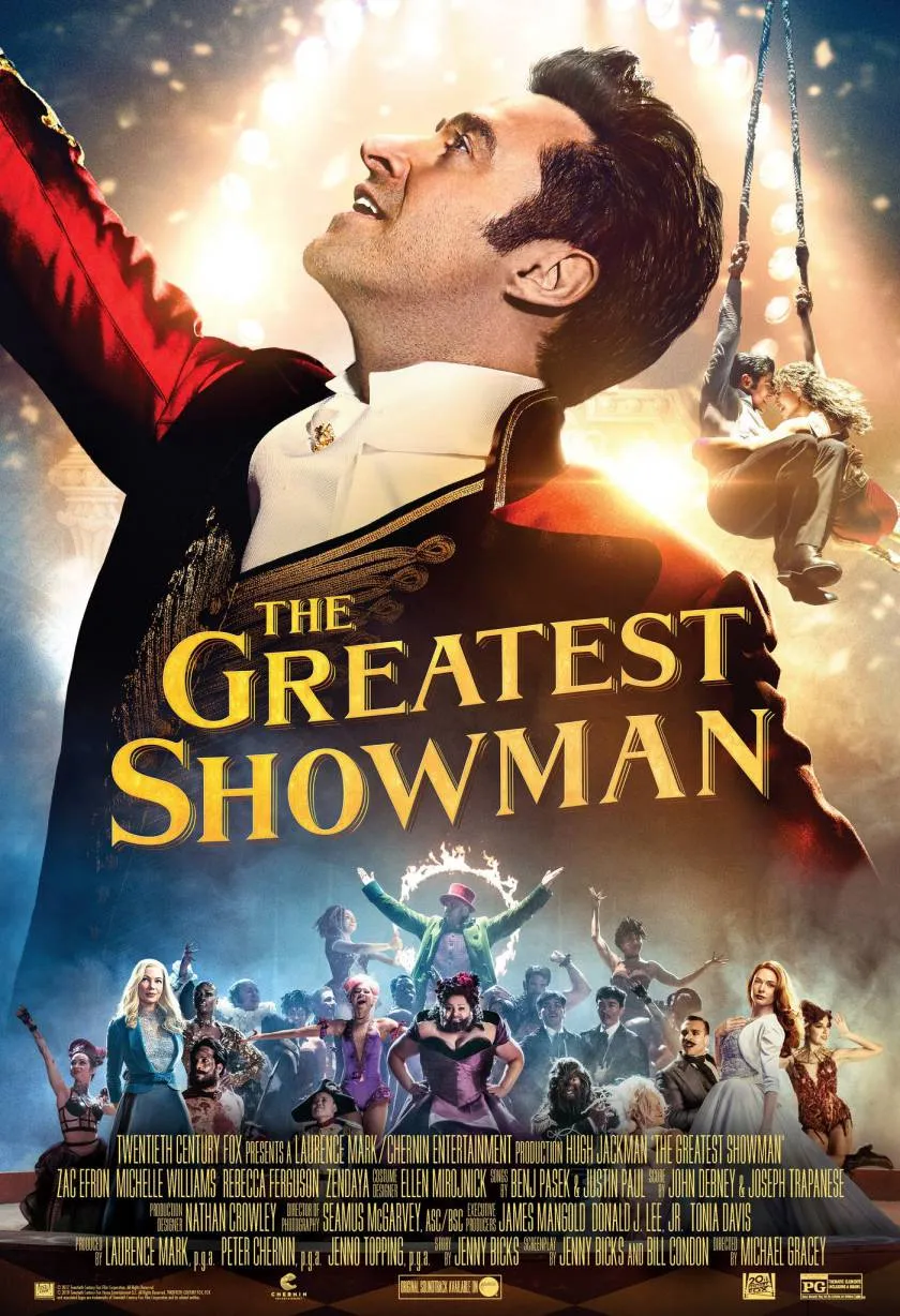 دانلود فیلم بزرگ ترین شومن The Greatest Showman 2017